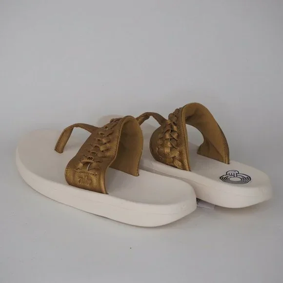 Nike Bella Kai Thong 2 Women Sandals Slide Sport Pale Ivory DS - Picture 8 of 11